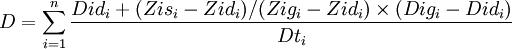  二维判断法的数学模型  