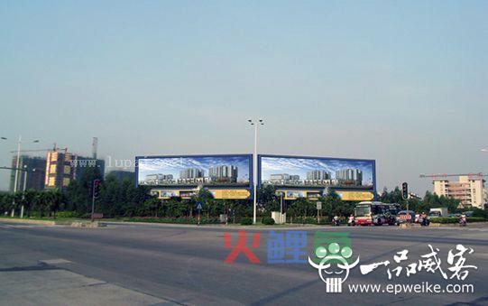 三面翻广告招牌设计安装的方法