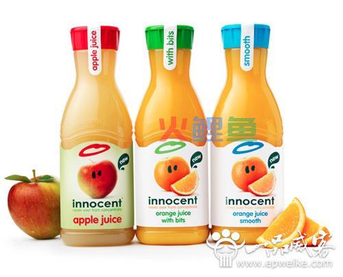 个性果汁包装设计的构成要素对比