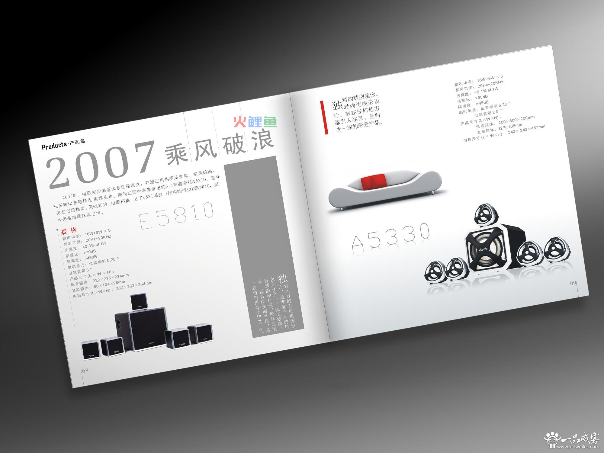 企业宣传册设计制作的对比方法