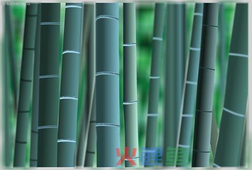 【教程】用Flash鼠绘一片漂亮逼真的竹林