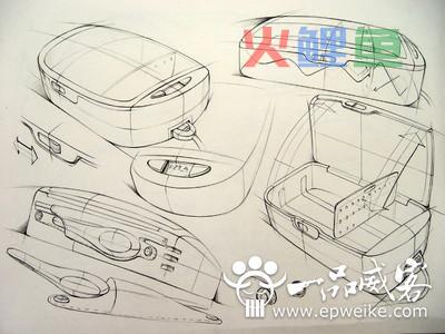 产品工业设计手绘速写基础知识