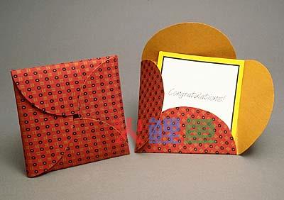 圣诞节仿丝带简单折纸包装盒设计制作的看法