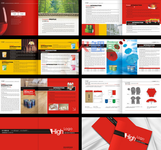 产品宣传册设计色彩的运用起到什么样的作用呢