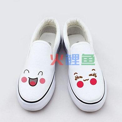 用你的双手摸透鞋子手绘表情世界