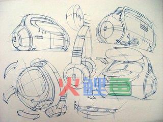 关于工业设计手绘之中的上色