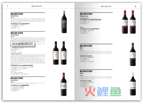 产品宣传册中的图形