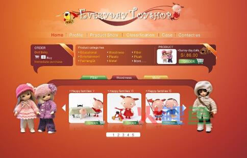 网店设计常用的配色方案