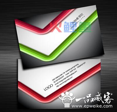 名片制作中会涉及到4个部分的尺寸问题