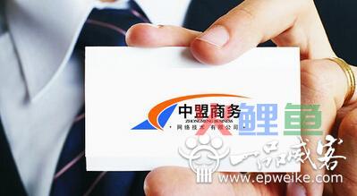 案例说明如何利用标志设计个性名片