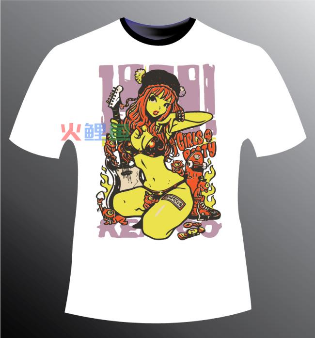 未成年的创意T恤设计