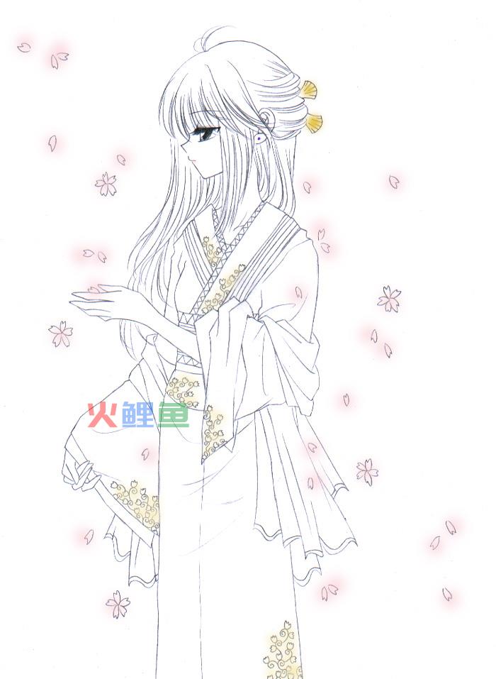 动漫人物设计之发型设计