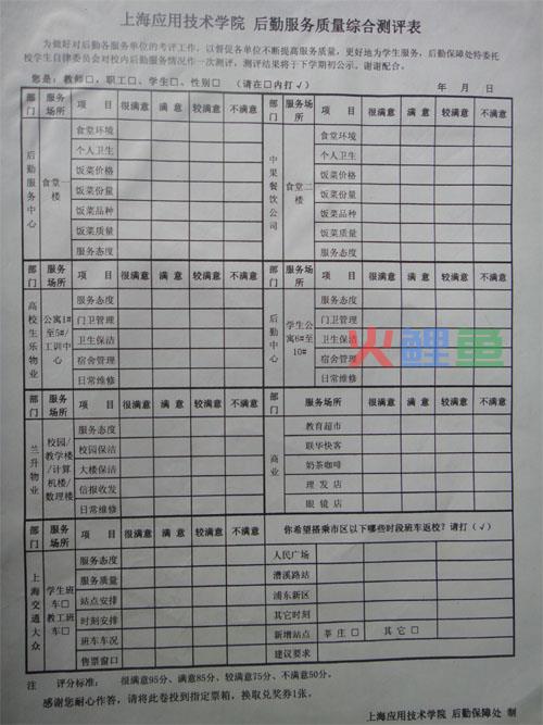 撰写完整调查表格式上应该包括的内容