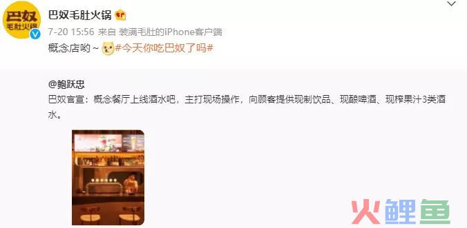 巴奴开酒吧的品牌跨界经营思考