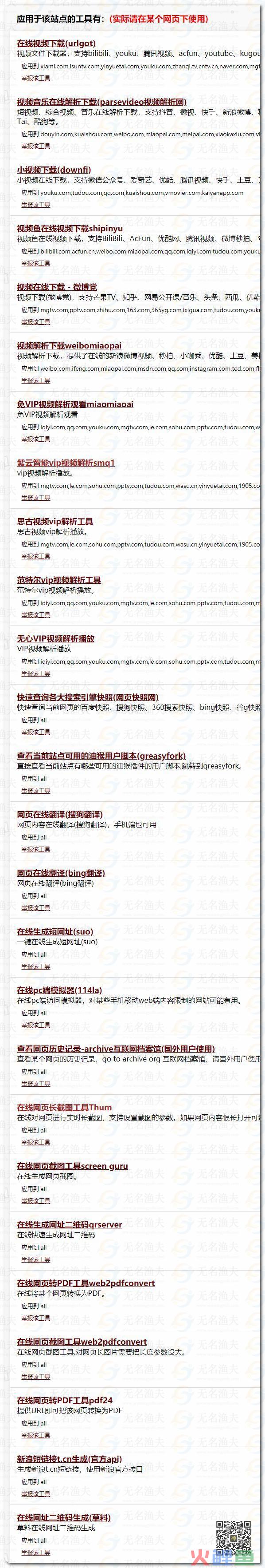 神奇的万能命令！任何网站的前面加上这个命令，都会出现相关的实用工具  网赚工具 必备工具 网络工具 第6张