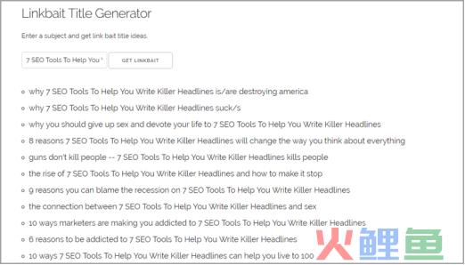 内容营销如何拟定一个好的英文标题？推荐11个SEO工具