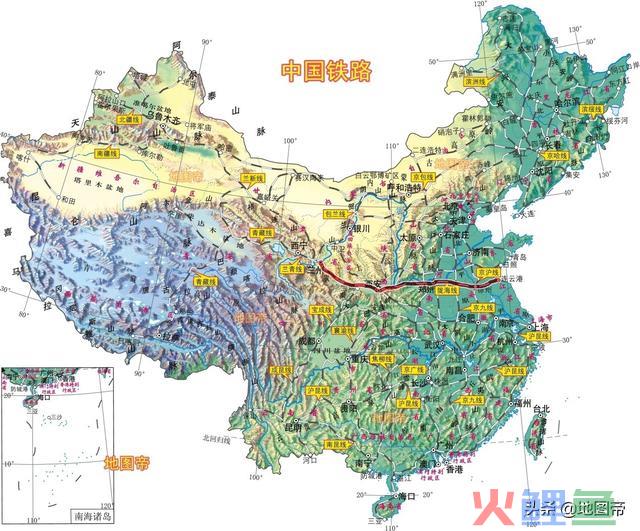 西起甘肃兰州，东至江苏连云港，怎么叫陇海铁路？ 