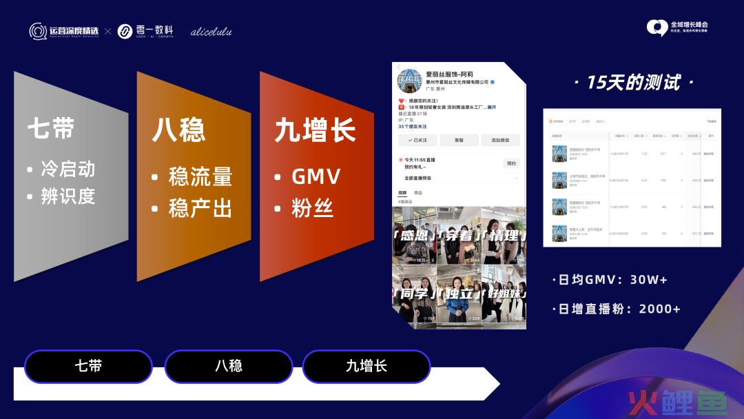 站在视频号直播浪尖，爱丽丝5500万GMV之道丨峰会实录