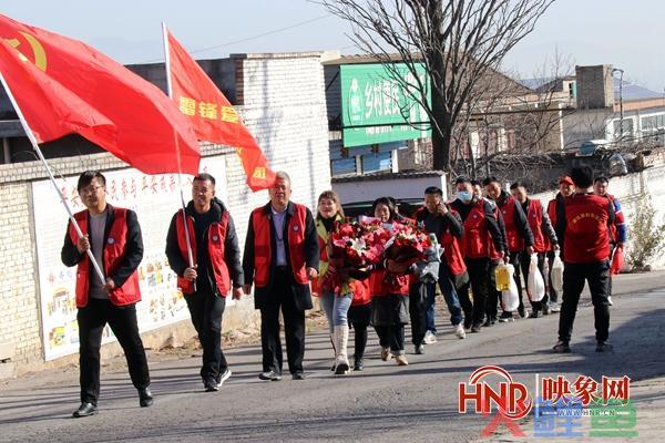 安阳市雷锋爱心车友团赴林州看望慰问老军人 