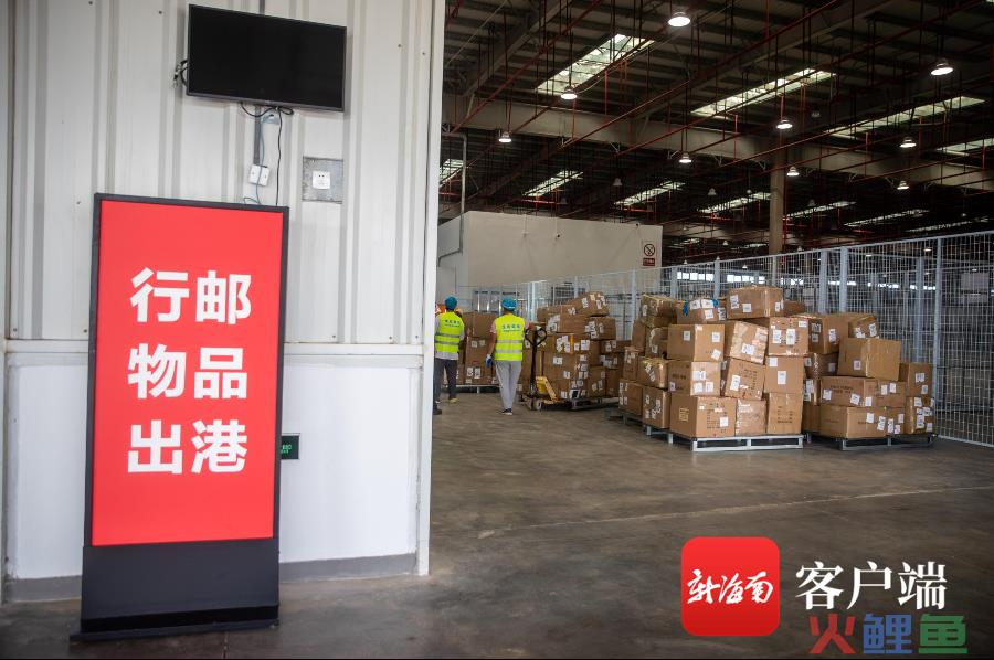 组图 | 海南自贸港首单跨境电商B2B直接出口业务顺利通关(跨境电商中国出口解决方案)