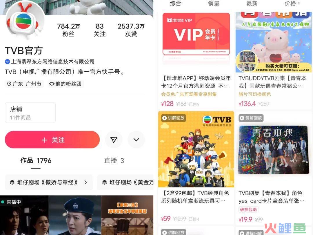 TVB杀入直播带货：销售额直破两千万，股价创历史最大涨幅