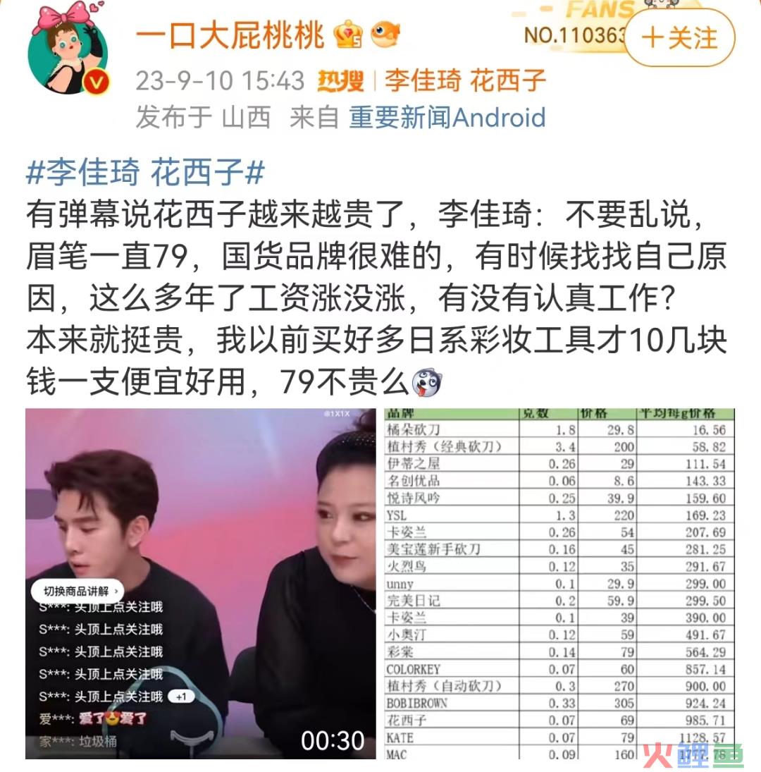 盯着所有女生钱包的李佳琦，直播间一句话却把“打工人”都气疯了！