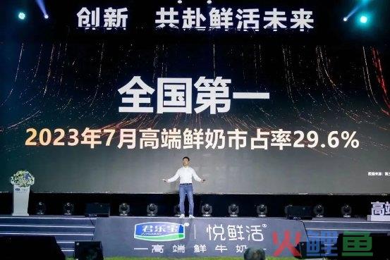 君乐宝集团旗下悦鲜活登顶全国“”，市场占有率领先