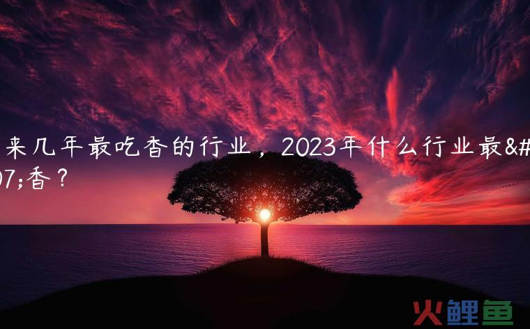 2024年如何赚钱？2024年后最吃香行业？