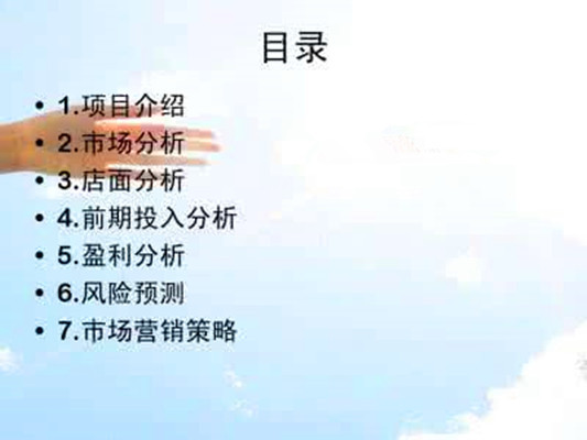 计划书